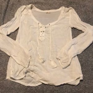 A cute long sleeve top